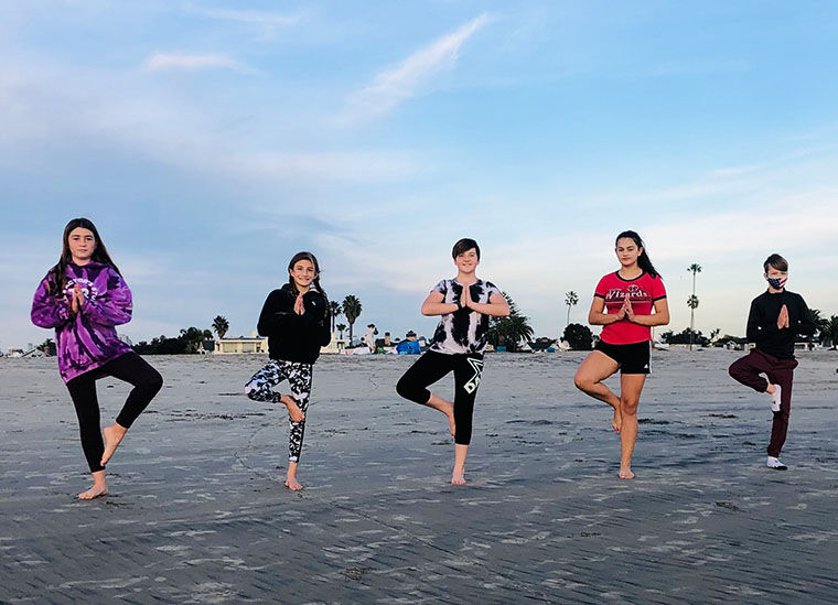 Introducing Beach Yoga ...